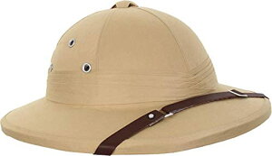 Mil-Tec ヘルメット フランス陸軍 Pith Helmet サンヘルメット - KHAKI