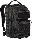 MIL-TEC バックパック US ASSAULT PACK 36L MOLLEシステム搭載 - TACTICAL BLACK 迷彩