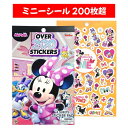 ディズニー ミニー シール 4シート 200枚超 Disney たっぷり使える かわいい ピンク ダイカット ごほうびシール 手帳 手紙 ノート デコ 1477...