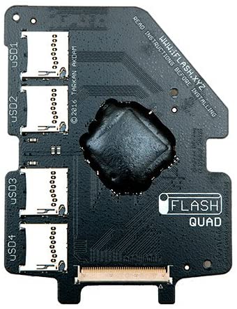 iFlash-QUAD 最大4枚 MicroSD Adapter iPod用 変換アダプター アップグレード