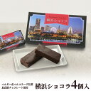 母の日 ギフト プレゼント 横浜ショコラ 4個入 ベルギー産ベルコラーデ社製ガトーショコラ 横浜土産 横浜 お土産 みなとみらい 当店限定パッケージ ガトーショ...