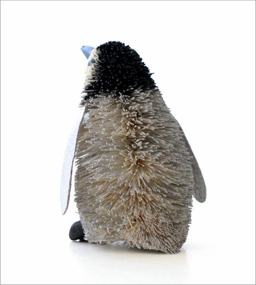 たわし アニマル ペンギン 置物 オブジェ おしゃれ かわいい 小さい 動物 ヤシ キッチン エスニック 雑貨 インテリア たわし アニマル ペンギン Sの商品画像 3