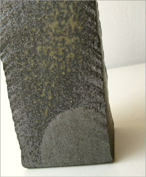 花瓶 陶器 一輪挿し 信楽焼 日本製 角柱面取花器 花瓶 和風 モダン インテリア ベース 花入れ 陶器 一輪挿し 花器 陶器 花器 フラワーベース 和雑貨 花瓶 花入れ 和 モダン ベース 一輪挿し 陶器 花器 花瓶 角柱面取り花入れ