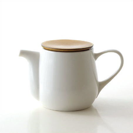 ティーポット 白 陶器 おしゃれ 茶