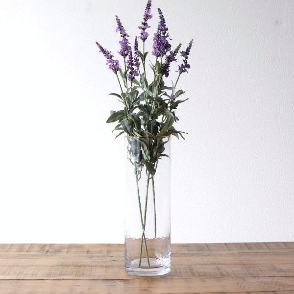 花瓶 ガラス 円柱 30cm フラワーベース おしゃれ 花器 ガラスベース シンプル ストレート 丸型 筒型 ゴ..