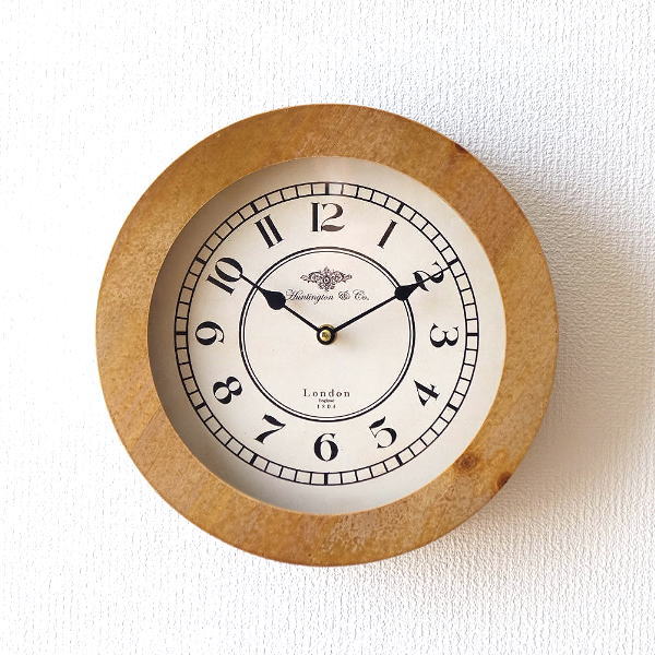 壁掛け時計 掛け時計 おしゃれ 木製