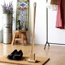 靴べら ロング 木製 スタンド付き おしゃれ 70cm シューホーン セット くつべら 靴ベラ 玄関 天然木 ウッド 革紐付き ツゲ ナチュラル スタンド付き ...