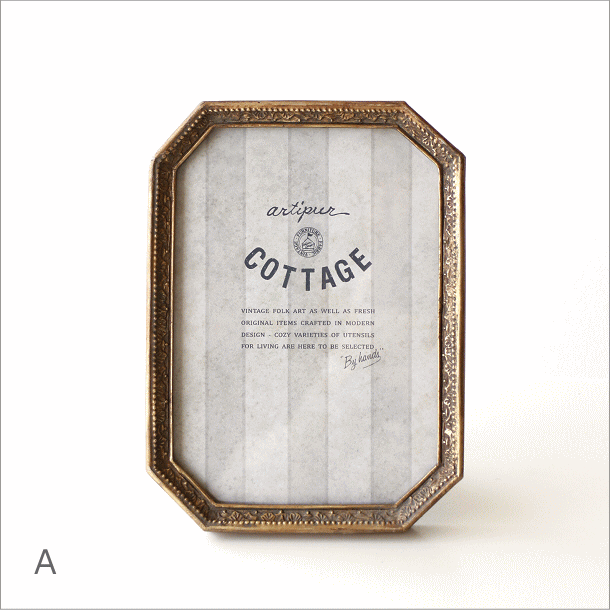 フォトフレーム 写真立て 2L 八角 壁掛け 卓上 アンティーク おしゃれ レトロ クラシック かわいい 写真たて フォトスタンド 八角形 ガラス ゴールド ホワイト ウェディング 結婚式 プレゼント ギフト クラシックなフォトフレーム 八角2カラー