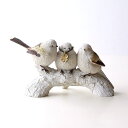 シマエナガ オブジェ 置物 鳥 おしゃれ かわいい 玄関 カウンター お庭 エントランス ガーデニング 小物 雑貨 インテリア ガーデンオブジェ シマエナガ