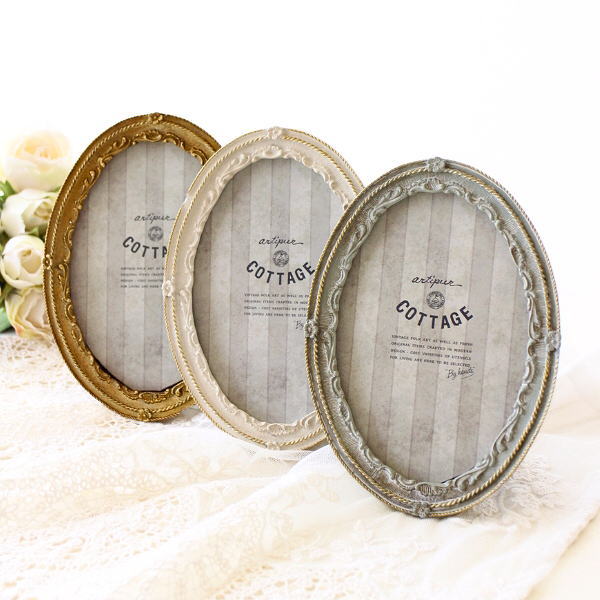 フォトフレーム 写真立て おしゃれ 壁掛け 置き型 卓上 写真入れ フォトスタンド アンティーク調 レト..