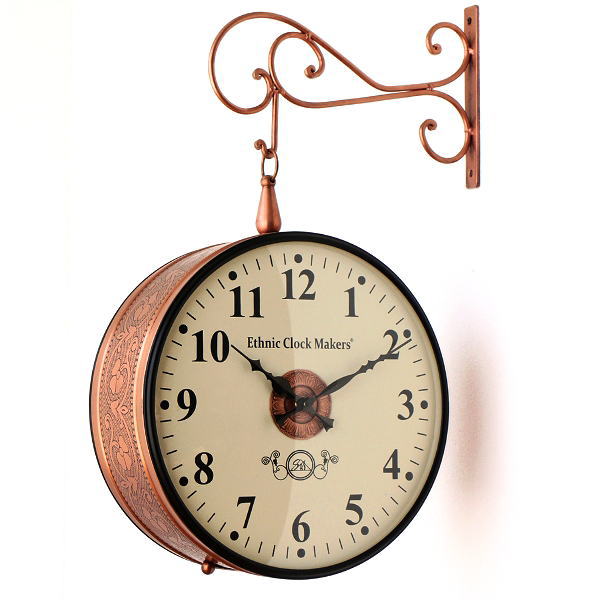 楽天市場】ウォールクロック（原産国/製造国インド）（掛け時計