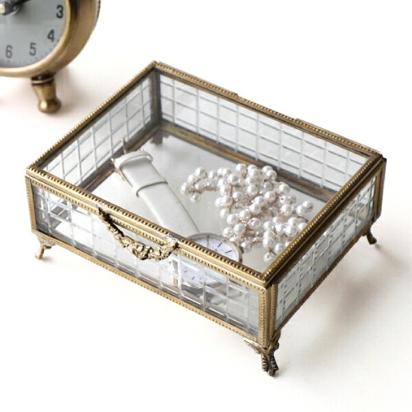楽天市場】ガラスケース 蓋付き（収納ボックス・ケース｜ジュエリー