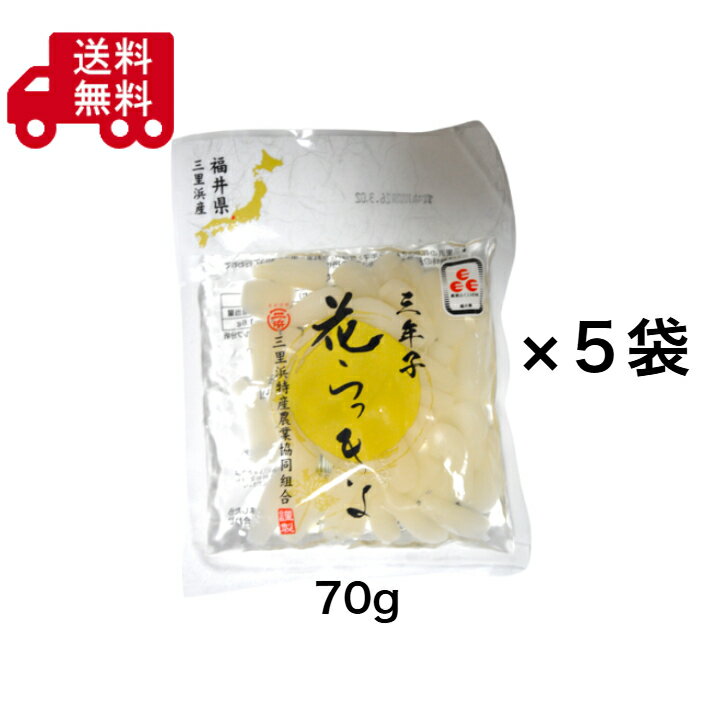 商品情報名称らっきょう甘酢漬×5袋原材料名らっきょう、漬け原材料内容量70g×5賞味期限別途商品ラベルに記載保存方法直射日光を避け、高温多湿を避け保存してください。製造者または販売者三里浜特産農業協同組合備考