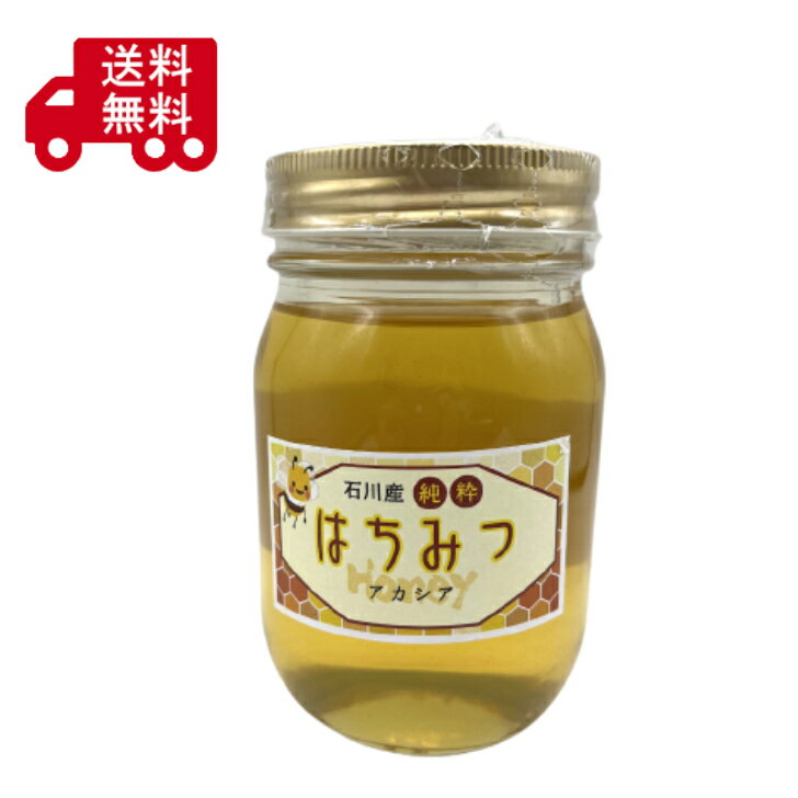 石川県産　純粋蜂蜜　はちみつ　アカシア　500g