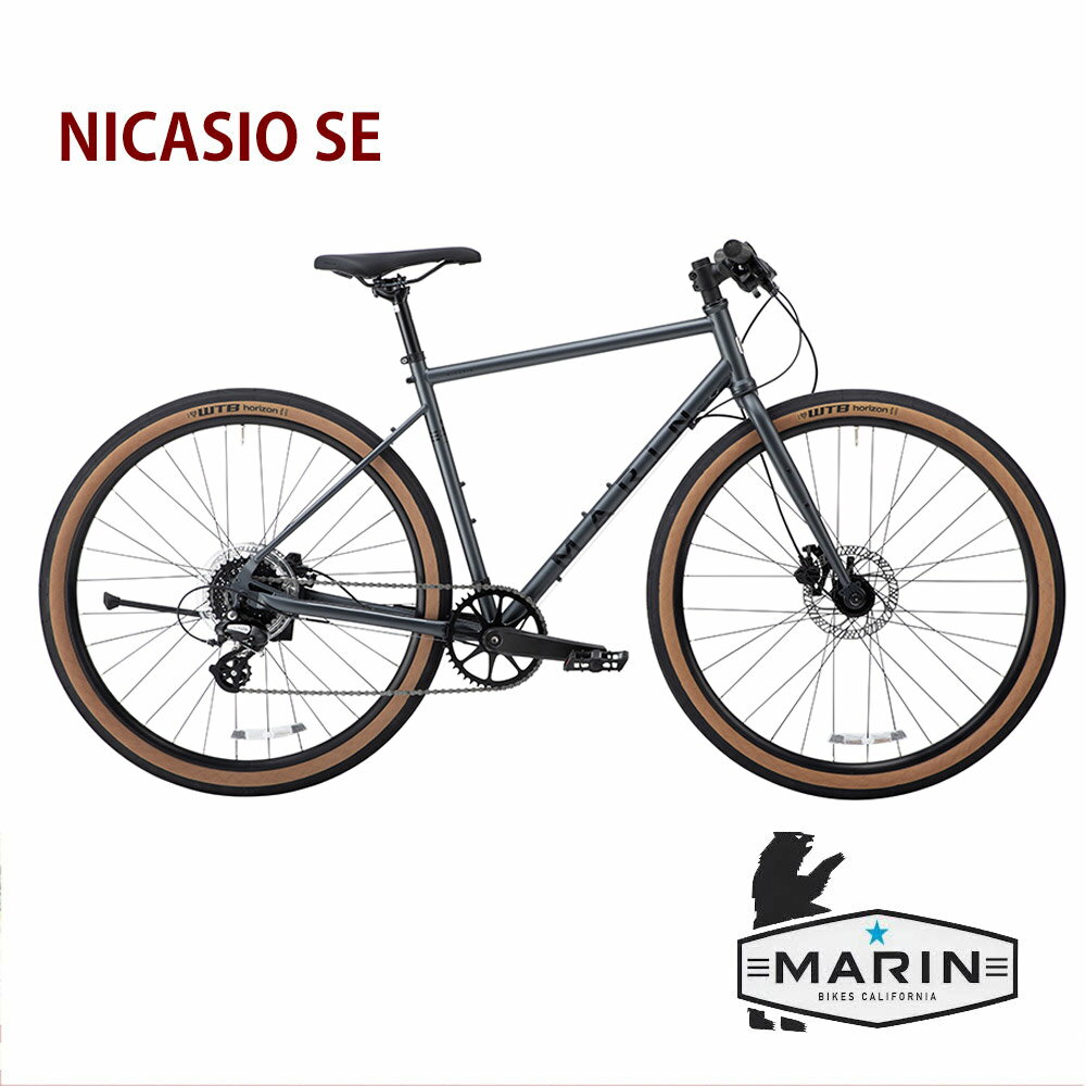 【ご予約受付中】NICASIO SE BROWN EDITION（ニカジオSE）2022モデル/MARIN(マリン)650Bクロモリクロス・アーバンバイク【送料プランB】【関東/近畿は地方で送料異なる(注文後修正)】