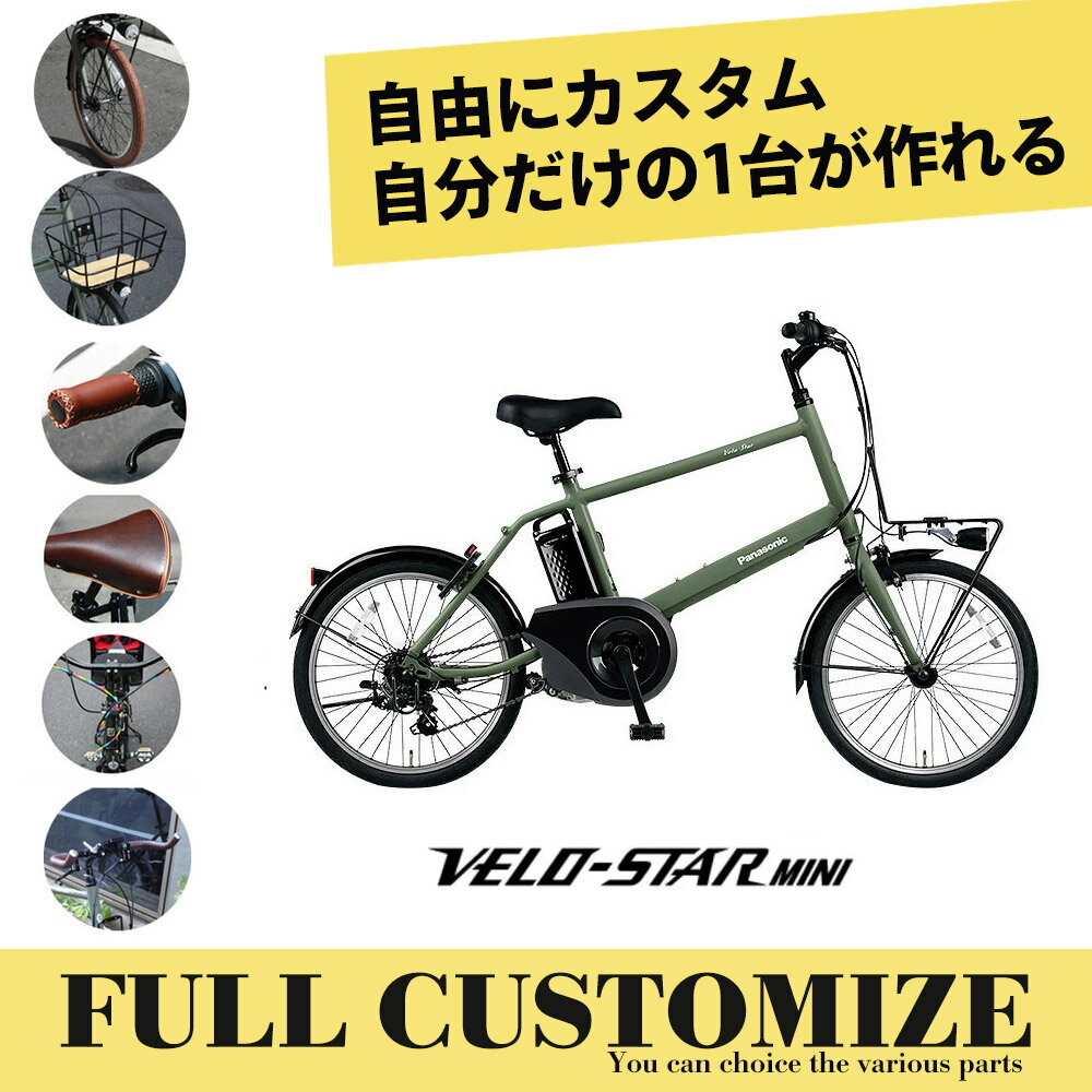 VELOSTAR MINI(BE-ELVS075)(ベロスターミニフルカスタムチョイス)PANASONIC（パナソニック）電動自転車