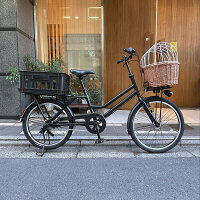 自転車にペットキャリーバッグを装着