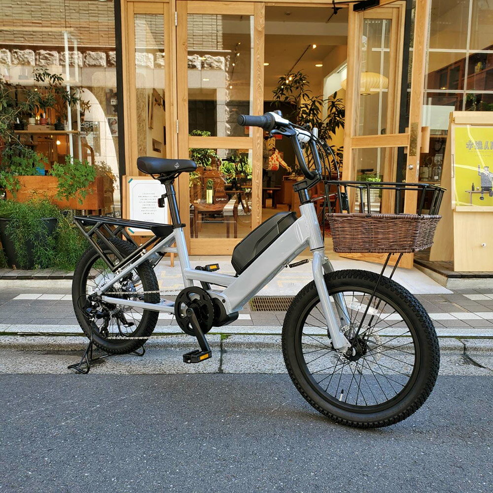【ハーフラタンバスケット搭載】E-TOOL*（イーツール*）BRUNO（ブルーノ）【荷物が...