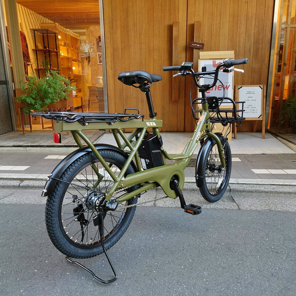 【アルミパイプバスケット搭載】LOG WAGON E(ログワゴンe)ASAHI(あさひ)20インチ電...