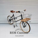 【期間限定半額(ARAYA・予告なく終了)】【底板Sウッドバスケット搭載フルカスタム】RALEIGH(ラレー)RSM(RSW sport mixte)ミニベロ・小径自転車【送料プランB】【関東/近畿は地方で送料異なる(注文後修正)】