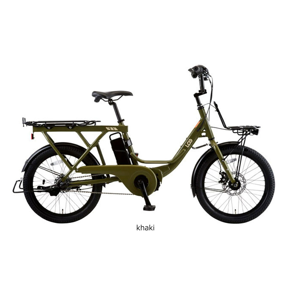 LOG WAGON E(ログワゴンe)ASAHI(あさひ)20インチ電動アシスト自転車(子供乗せ対応)...