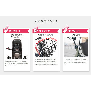 【関東/近畿は地方で送料異なる(注文後修正)】Gyutto Annys DX(ギュットアニーズデラックス)BE-ELAD632(26インチ)電動/3段変速2020/2021モデル パナソニック子供乗せ電動自転車【送料プランA】