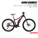 【最大4000円クーポン+P最大24倍（4/14 0時まで）】【SHIMANO STEPS搭載の電動MTB】[RIDGE RUNNER(リッヂランナー)/2018モデル]ミヤタ電動アシストMTB/VRG388・342【送料プランC】【完全組立】【店頭受取対応商品】