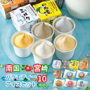 白水舎乳業バラエティーアイスセット(10個入) 南国宮崎県産生乳をたっぷり使用 カップアイス5種類(ミルク・マンゴー・日向夏・黒ごま・カフェ) もなかアイス4種...