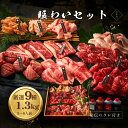 母の日 焼肉9種盛り合わせ 1.3kg タレ付き 約5〜6人前 肉 プレゼント 男友達 バーベキュー 宴会 お花見 入学 入社 新生活 ご挨拶 上司 牛タン お...