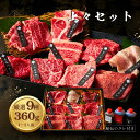 母の日 焼肉9種食べ比べセット 360g 約1〜2人前 肉 プレゼント タレ付き ハラミ ホルモン 9種盛り 国産牛 男友達 バーベキュー お花見 入学 宴会 ...