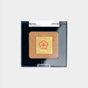 「CHAYA cosme グッドカラーアイシャドウ 杏色」数量限定 アイシャドウ クリームタイプ オレンジ コーラル 金箔 金箔アイシャドウ ラメ パール 上品 上品なラメ 普段使い アイメイク オーガニック 天然由来成分 保湿成分 肌にやさしい 金沢 肌なじみ イエベ 箔座