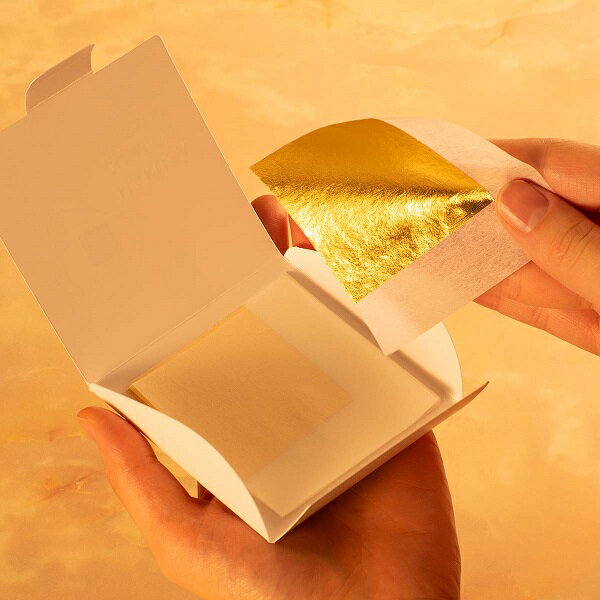 「美容金箔 フェイスパック 20枚入（3個セット）」ハリ つや 頬 額 あご 首元 トーンアップ 美容金箔 美容箔 金箔パック エステ 20枚入×3 金箔 美容 フェイスケア フェイス用 スキンケア プラチナ プラチナ箔 ホームケア ホームエステ 3個セット お得 箔座 3