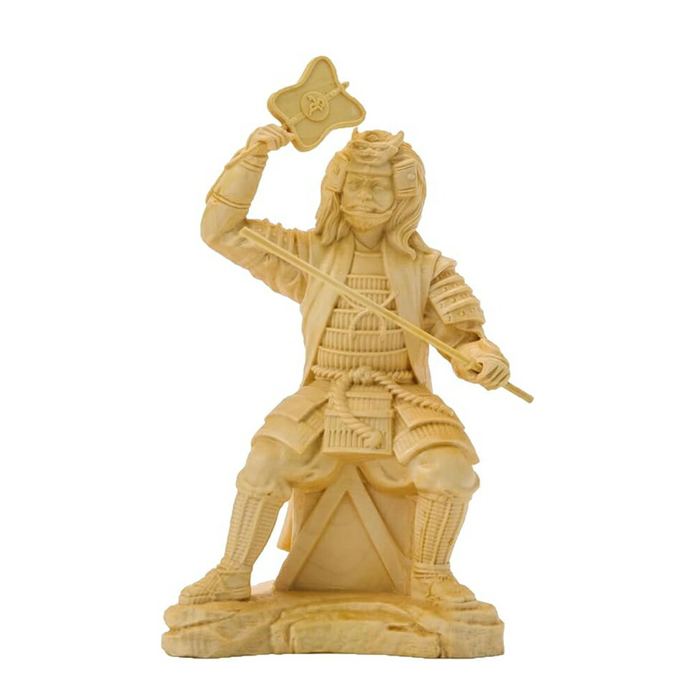 Rakuten - HASEL ハセル 戦国武将 木製フィギュア 武田信玄 匠 木製 ご利益 木彫り 置物 置き物 縁起物 フィギュア