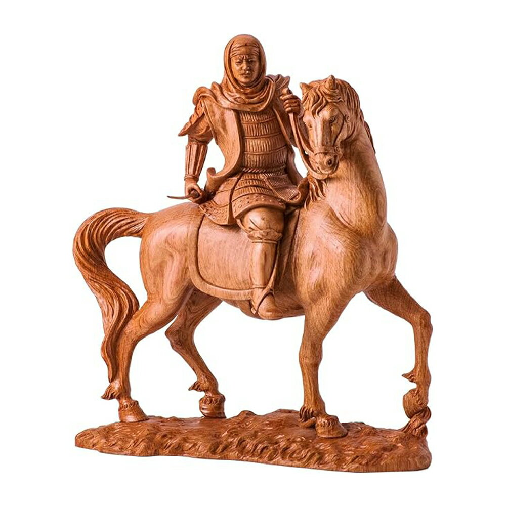 HASEL ハセル ～ 時代、時を超えて当時の英雄の活躍に想像を巡らす ～ 憧れや尊敬、はたまた恋心であり、想いを”馳せる”ことを情緒的に表現した。 【職人のこだわり】 細部までこだわった彫刻を施し、持ち物ひとつをとっても細部まで表現されています。 瞳の大きさや線の深さひとつで表情が変化する為、卓越した技術が求められる工程です。 ※モニターの発色により実際と異なる場合があります