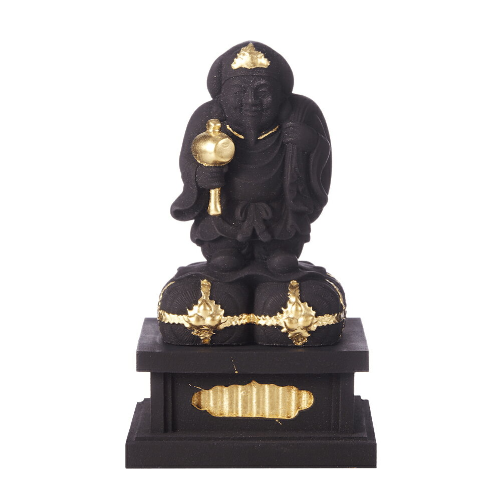 Rakuten - RIYAK リヤク BASIC ベーシック 古代色大黒天 LY-BDKKD 木製仏像 ご利益 仏具 仏像 木製 木彫り 置物 置き物 縁起物 仏像フィギュア