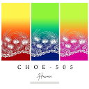 ハワイアン ポリコットン生地 CHOE-505【 グラデーションレフアボーダー 】
