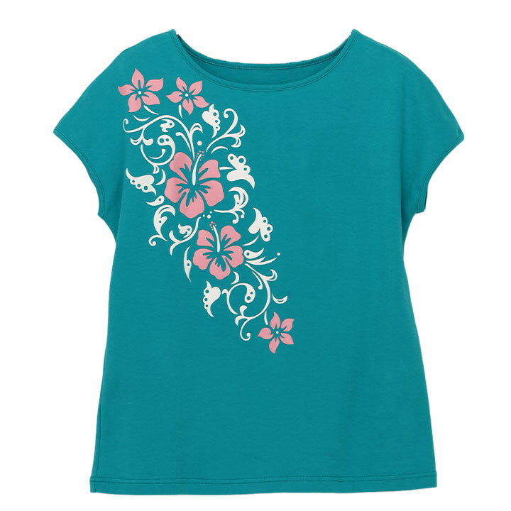 楽天市場】フラダンス t シャツ（カラーグリーン）の通販