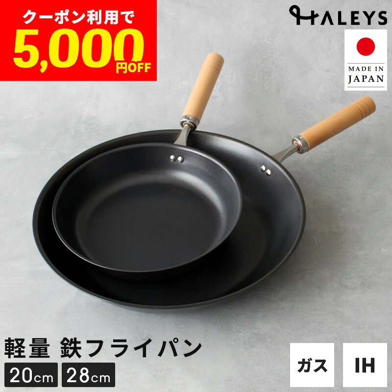 決算セール！クーポン利用で【5,000円OFF！】 鉄フライパン 2点セット 燕三条製 フライパン セット 20cm 28cm フライ…