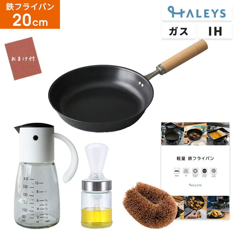 【デビュー専用】 鉄フライパン スターターセット デビューセット オイルポット オイルブラシ たわし ..