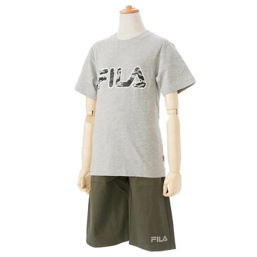 A4☆上下セット/フィラ(FILA)ジュニア(D1811)Tシャツ＆ハーフPセット【IUU40】【楽ギフ_包装】【スポーツ用品 トップス tシャツ スポーツウェア スポーツウエア ハーフパンツ 上下セット 男児 ボーイズ】