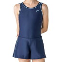 B1★スクール水着/ナイキ(NIKE)ガールズ キュロットワンピース(1981902)紺/ブルー【ADUO71】【楽ギフ_包装】【スポーツ用品 スポーツウェア ...