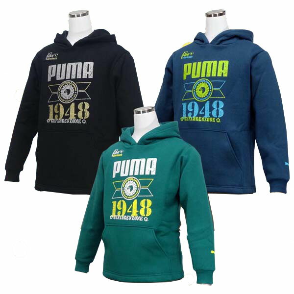 A3★プルオーバーパーカー/プーマ(PUMA)ジュニア 裏起毛(903950)【ACFE55】【あす楽対応】【楽ギフ_包装】【スポーツ用品 スポーツブランド パーカ 冬 ブランド フーデッド 楽天 パーカー 普段着 おしゃれ 通販】