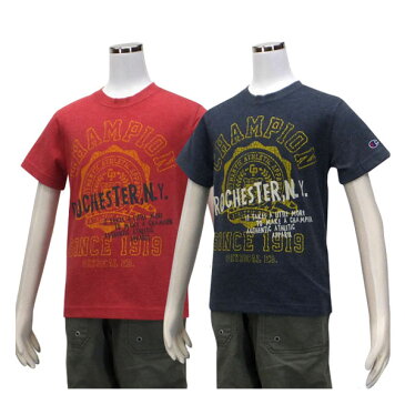 C5☆Champion★ガールズプリント半袖Tシャツ(CX9777)【DIU48】【あす楽対応】【楽ギフ_包装】【スポーツ用品 スポーツ スポーツウェア スポーツウエア トレーニングウェア インナー 重ね着 部活 運動着 tしゃつ】【1000円ポッキリ】