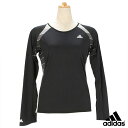 アディダス A0☆長袖Tシャツ/アディダス(adidas)レディース CL UV(LD429)【BAFO】【あす楽対応】【楽ギフ_包装】【スポーツ用品 トップス ロンt ロングtシャツ スポーツウェア スポーツウエア トレーニングウェア インナー】