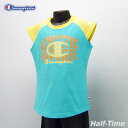B2★半袖Tシャツ/チャンピオン(Champion)ガールズキャップスリーブT(CJ2666)【EBO】【あす楽対応】【楽ギフ_包装】【スポーツ用品 ノースリー...