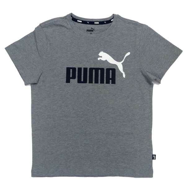 大処分セール★半袖Tシャツ/プーマ(PUMA)ジュニア PUMA ESS+ 2カラー ロゴ 半袖Tシ...