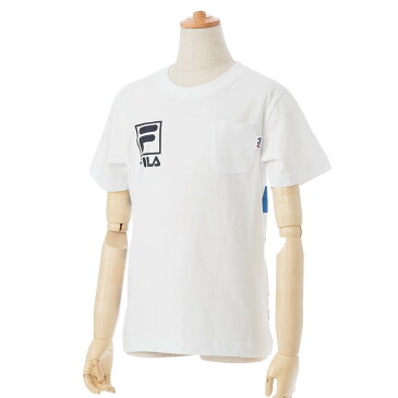 B6★半袖Tシャツ/フィラ(FILA)ジュニア(D1807) ポケット付き【FIU40】【あす楽対応】【楽ギフ_包装】【スポーツ用品 カジュアル ティーシャツ トップス スポーツウェア スポーツウエア 子供服 トレーニングウェア 男の子 部活】