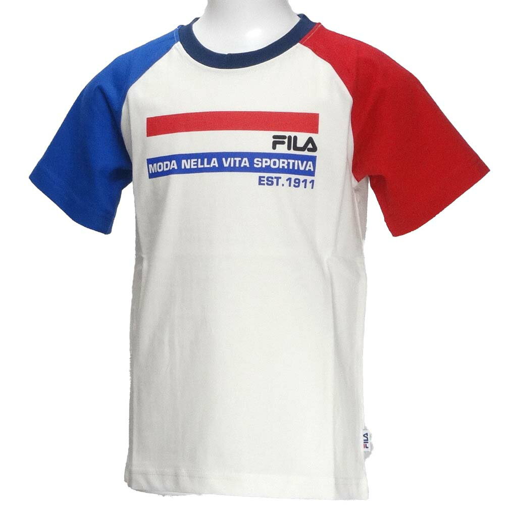 大処分★K11★半袖Tシャツ/フィラ(FILA)ジュニア(D1901) ラグラン切替袖【FIU40】【あす楽対応】【楽ギフ_包装】【スポーツ用品 カジュアル ティーシャツ トップス スポーツウェア スポーツウエア 子供服 トレーニングウェア 男の子 部活】