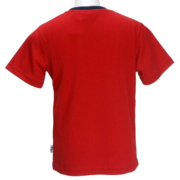 A2★半袖Tシャツ/フィラ(FILA)ジュニア(D1906) 斜め切替【FIU40】【あす楽対応】【楽ギフ_包装】【スポーツ用品 カジュアル ティーシャツ トップス スポーツウェア スポーツウエア 子供服 トレーニングウェア 男の子 部活】