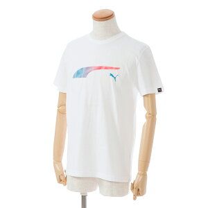 半袖Tシャツ/プーマ(PUMA)メンズFormstripeFadeTee(592720)02白